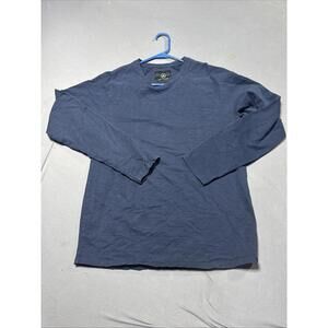 Aether Apparel Men’s Long Sleeve Crew Sweater Size Large Blue